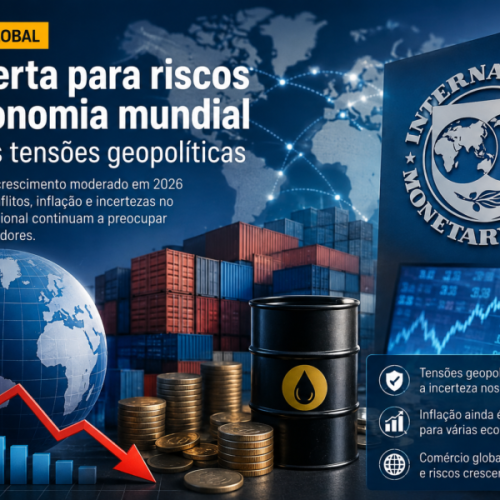 FMI alerta para desafios globais e prevê crescimento económico sob pressão em 2026