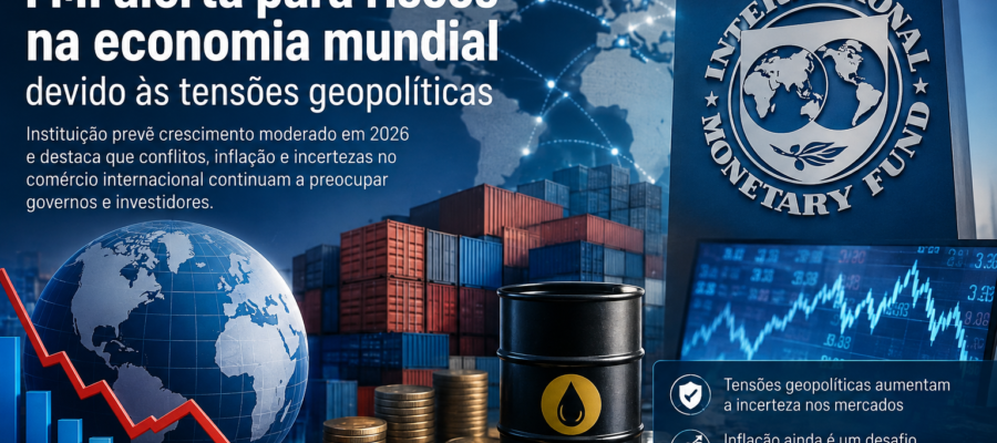 FMI alerta para desafios globais e prevê crescimento económico sob pressão em 2026